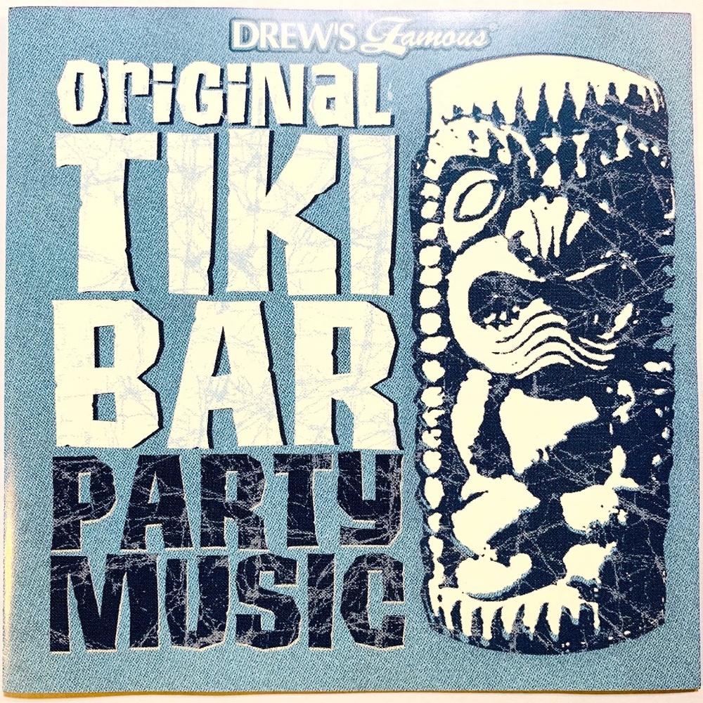 Drew's Famous Original Tiki Bar Party Music CD 2005 UPC 790617176921